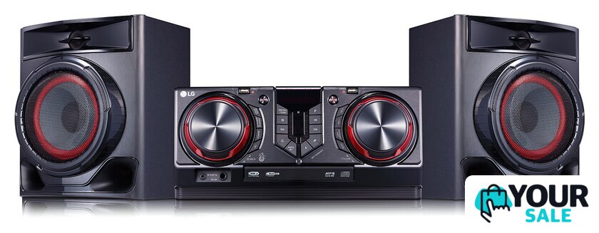 Музыкальный центр LG X-Boom CJ44 (с колонками CJS45F) - Изображение №2 — Интернет-магазин Your Sale