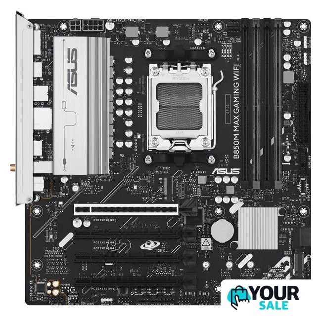 Материнская плата ASUS B850M Max Gaming WiFi - Изображение №1 — Интернет-магазин Your Sale