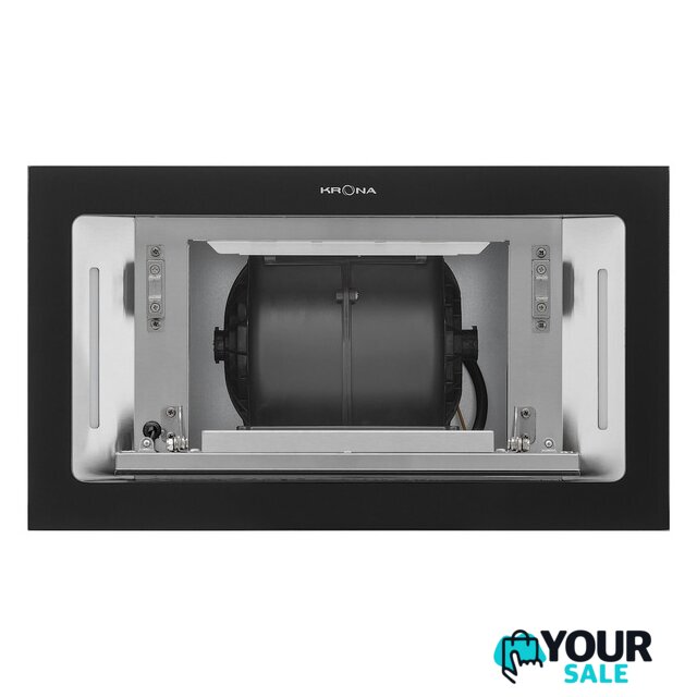Кухонная вытяжка Krona Selina 600 Glass Black S (черный) - Изображение №3 — Интернет-магазин Your Sale