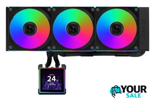 Система жидкостного охлаждения для процессора Lian Li HydroShift II LCD-S 360CL G89.GHS2LCDS36CB.R0 - Изображение №3 — Интернет-магазин Your Sale