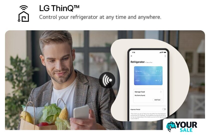 Холодильник LG DoorCooling+ InstaView GBG7190CEV - Изображение №12 — Интернет-магазин Your Sale