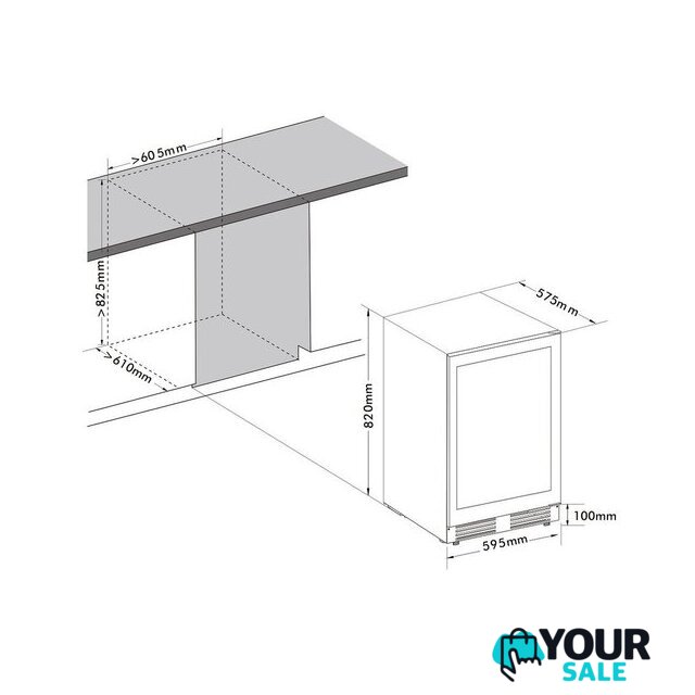 Винный шкаф Cellar Private CP043-2TBH со скрытой ручкой - Изображение №3 — Интернет-магазин Your Sale