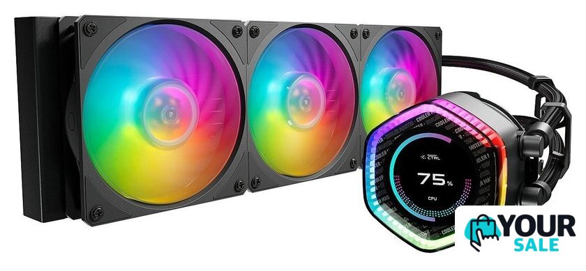 Система жидкостного охлаждения для процессора Cooler Master MasterLiquid 360 ION MLY-D36M-A24PZ-R1 - Изображение №1 — Интернет-магазин Your Sale
