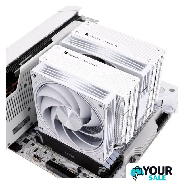 Кулер для процессора Thermalright Frost Tower 140 (белый) - Изображение №3 — Интернет-магазин Your Sale