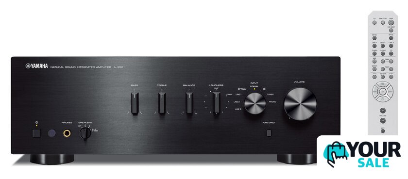 Интегральный усилитель Yamaha A-S501 (серебристый) - Изображение №5 — Интернет-магазин Your Sale