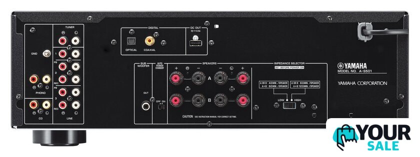 Интегральный усилитель Yamaha A-S501 (серебристый) - Изображение №2 — Интернет-магазин Your Sale