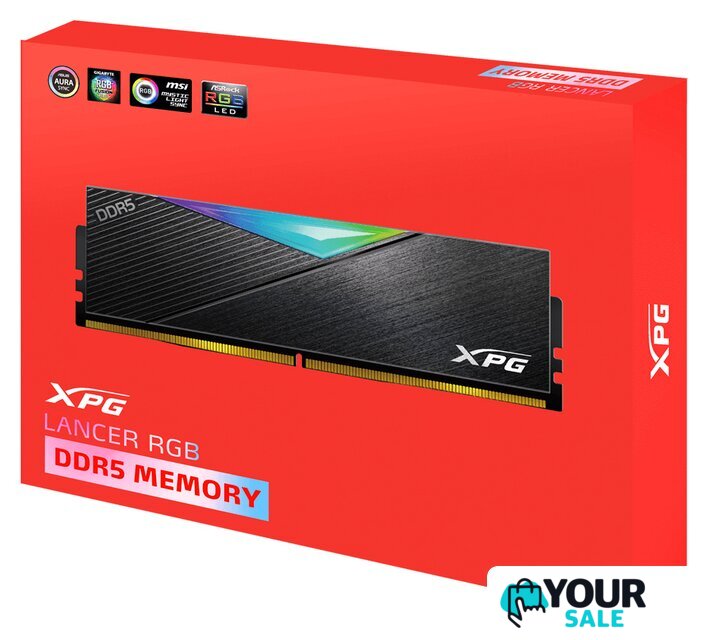 Оперативная память ADATA XPG Lancer RGB 2x32ГБ DDR5 6000МГц AX5U6000C3032G-DCLARBK - Изображение №6 — Интернет-магазин Your Sale