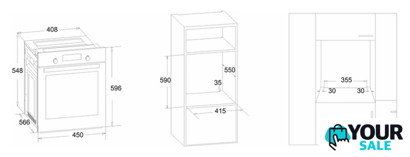Электрический духовой шкаф Simfer B4EB16016 - Изображение №12 — Интернет-магазин Your Sale