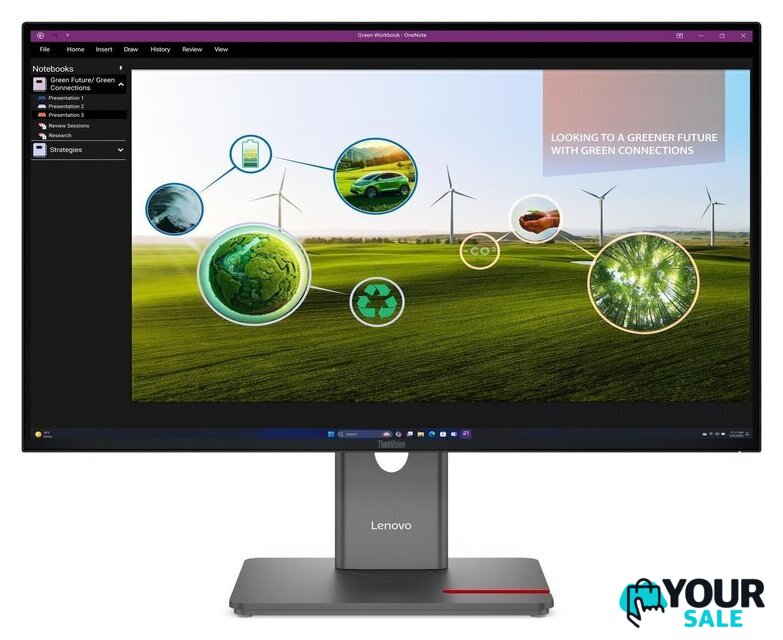 Монитор Lenovo ThinkVision P27Q-40 64A7GAT6UK - Изображение №1 — Интернет-магазин Your Sale