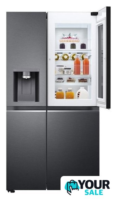 Холодильник side by side LG DoorCooling+ InstaView GSXV90MCDE - Изображение №3 — Интернет-магазин Your Sale