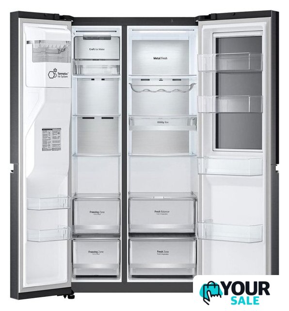 Холодильник side by side LG DoorCooling+ InstaView GSXV90MCDE - Изображение №5 — Интернет-магазин Your Sale
