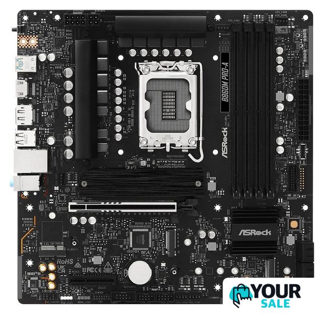 Материнская плата ASRock B860M Pro-A - Изображение №2 — Интернет-магазин Your Sale