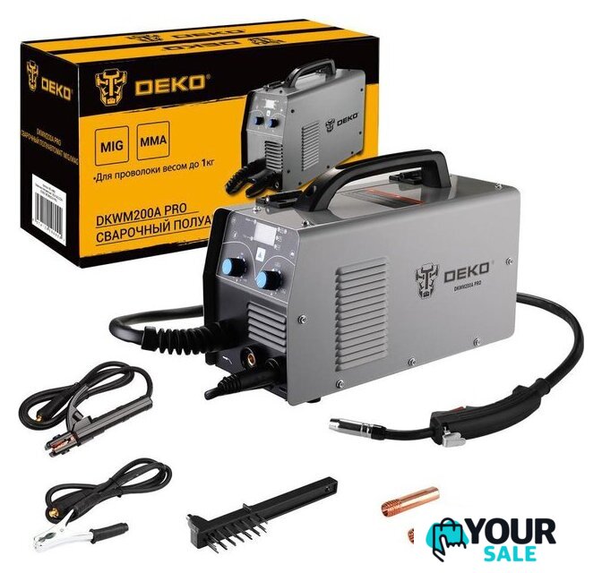 Сварочный инвертор Deko DKWM200A PRO 051-4686 - Изображение №1 — Интернет-магазин Your Sale