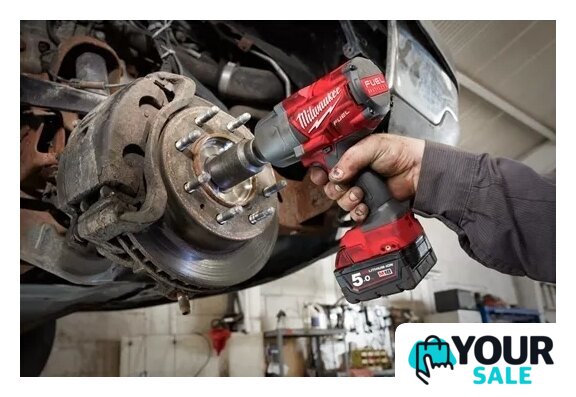 Гайковерт Milwaukee M18 FHIWF12-502X Fuel 4933459696 (с 2-мя АКБ, кейс) - Изображение №4 — Интернет-магазин Your Sale