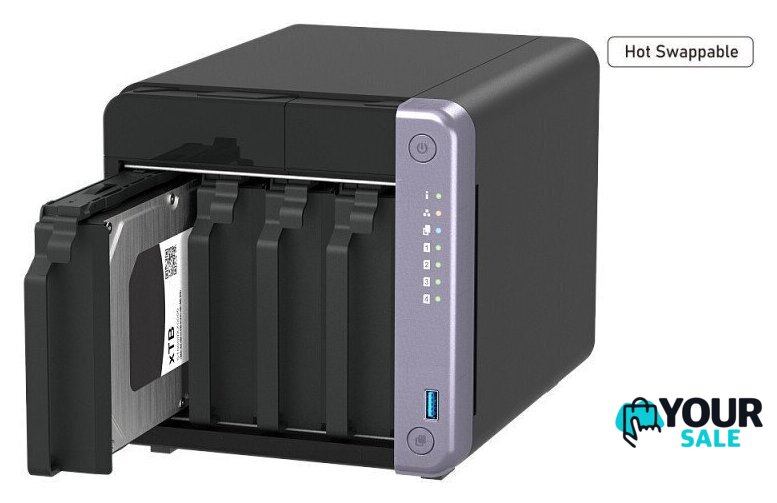 Сетевой накопитель QNAP TS-432X-4G - Изображение №6 — Интернет-магазин Your Sale