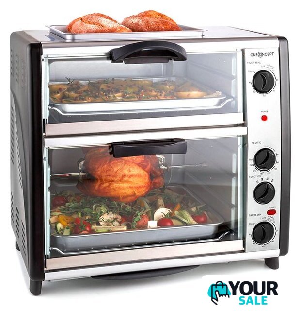 Мини-печь OneConcept All-You-Can-Eat - Изображение №1 — Интернет-магазин Your Sale