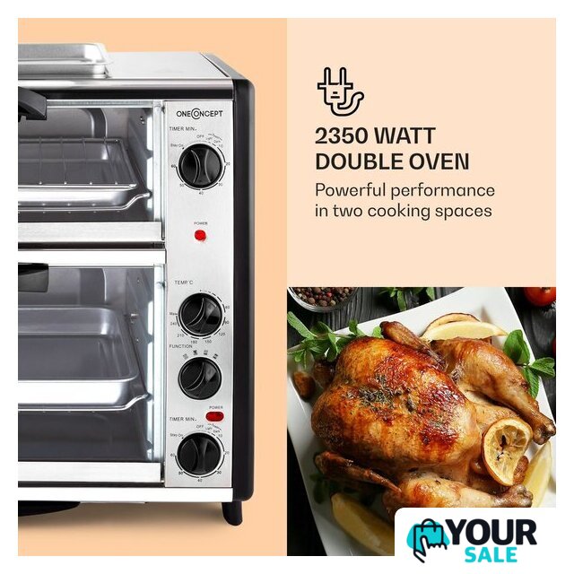 Мини-печь OneConcept All-You-Can-Eat - Изображение №2 — Интернет-магазин Your Sale