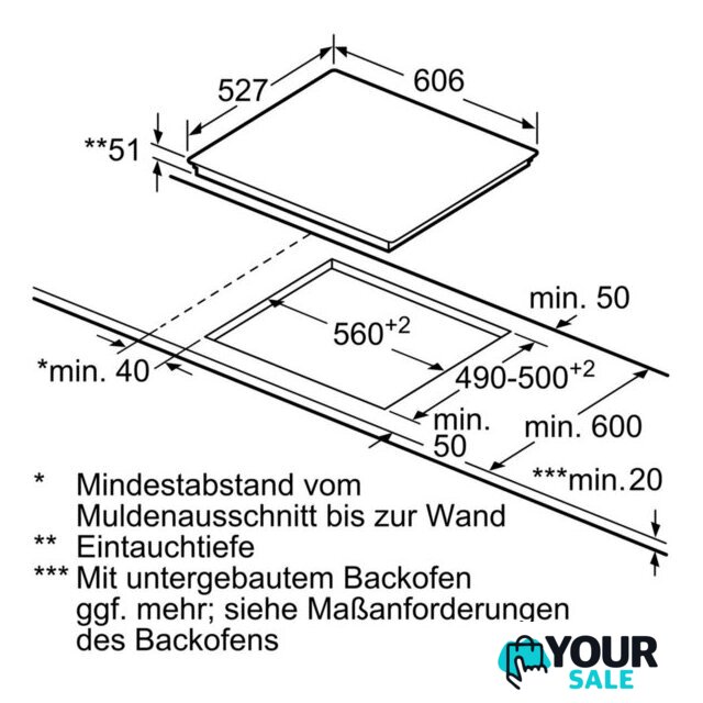Варочная панель Bosch PXY675DC1E - Изображение №6 — Интернет-магазин Your Sale