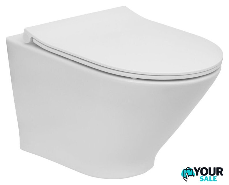 Унитаз подвесной Roca Rimless Round A34H0N3000 - Изображение №1 — Интернет-магазин Your Sale