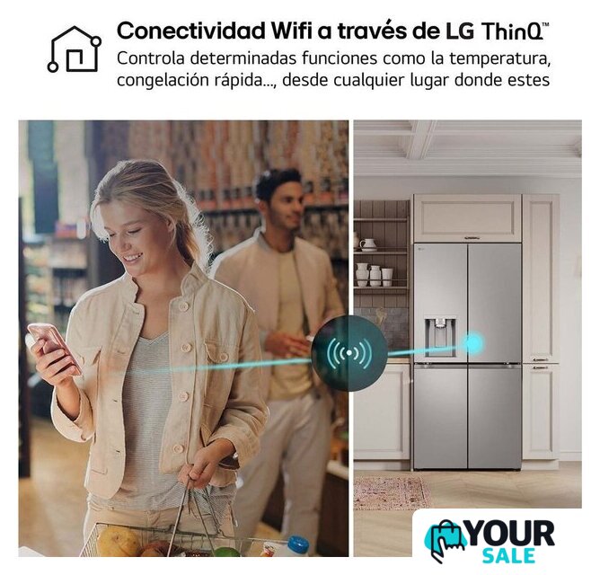 Четырёхдверный холодильник LG GML860PYFE - Изображение №14 — Интернет-магазин Your Sale