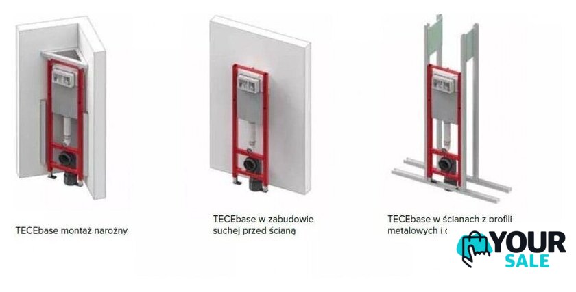 Инсталляция для унитаза Tece base 9400440 - Изображение №6 — Интернет-магазин Your Sale