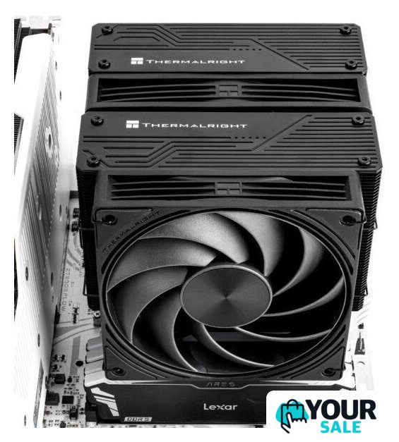 Кулер для процессора Thermalright Frost Tower 140 (черный) - Изображение №5 — Интернет-магазин Your Sale