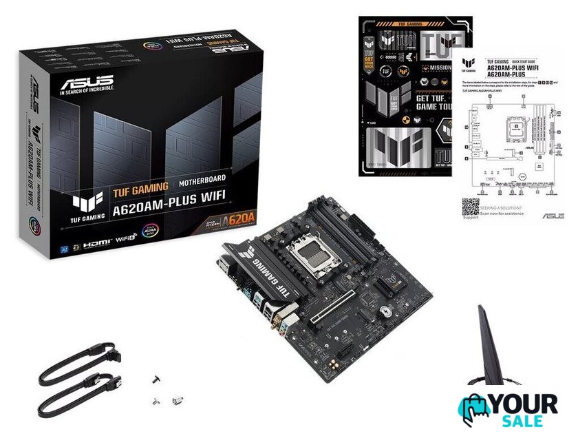 Материнская плата ASUS TUF Gaming A620AM-Plus WiFi - Изображение №8 — Интернет-магазин Your Sale