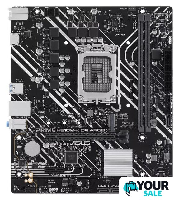 Материнская плата ASUS Prime H610M-K D4 ARGB - Изображение №1 — Интернет-магазин Your Sale