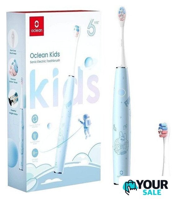 Электрическая зубная щетка Oclean Kids (голубой) - Изображение №1 — Интернет-магазин Your Sale