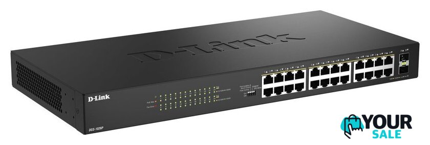 Неуправляемый коммутатор D-Link DGS-1026P/A1A - Изображение №3 — Интернет-магазин Your Sale