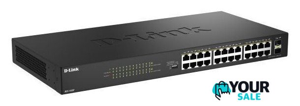 Неуправляемый коммутатор D-Link DGS-1026P/A1A - Изображение №2 — Интернет-магазин Your Sale