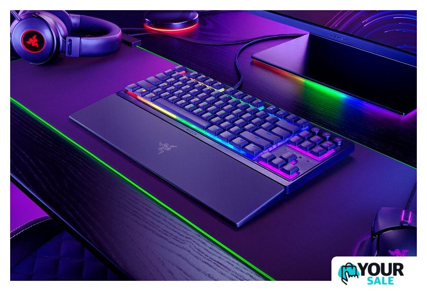 Клавиатура Razer Ornata V3 TKL (нет кириллицы) - Изображение №6 — Интернет-магазин Your Sale