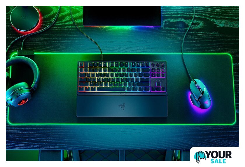 Клавиатура Razer Ornata V3 TKL (нет кириллицы) - Изображение №3 — Интернет-магазин Your Sale
