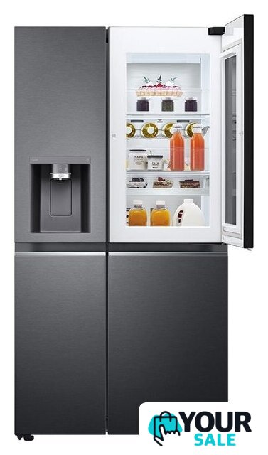 Холодильник side by side LG DoorCooling+ InstaView GSXV90MCAE - Изображение №4 — Интернет-магазин Your Sale