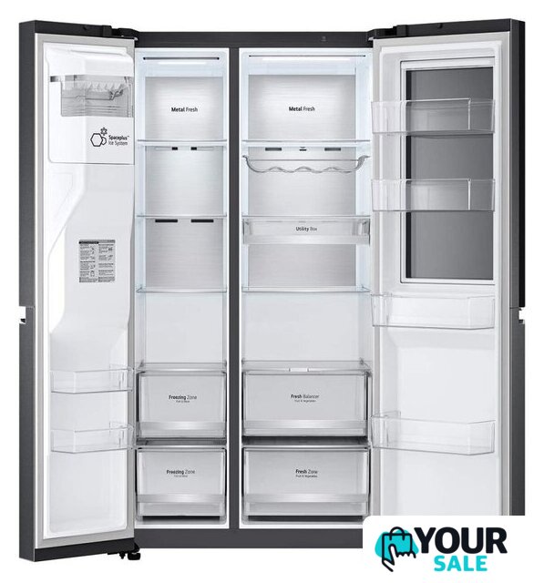 Холодильник side by side LG DoorCooling+ InstaView GSXV90MCAE - Изображение №6 — Интернет-магазин Your Sale