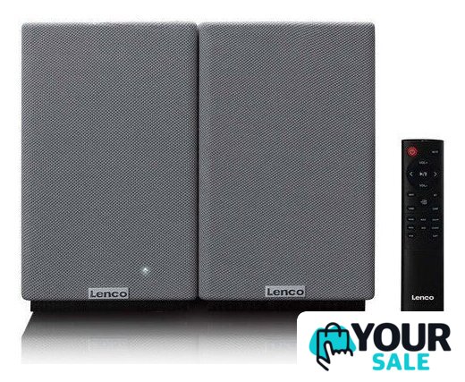 Полочная акустика Lenco SPB-240BKGY - Изображение №2 — Интернет-магазин Your Sale