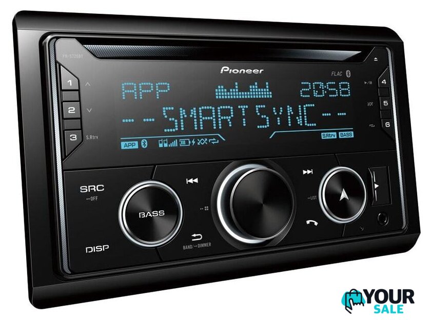 CD/MP3-магнитола Pioneer FH-S720BT - Изображение №2 — Интернет-магазин Your Sale