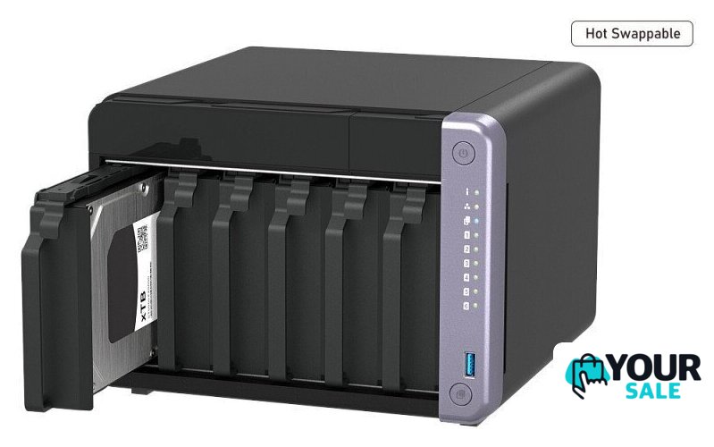 Сетевой накопитель QNAP TS-632X-4G - Изображение №5 — Интернет-магазин Your Sale