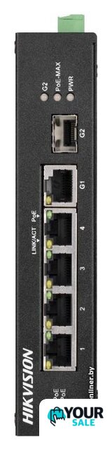 Неуправляемый коммутатор Hikvision DS-3T0306HP-E/HS - Изображение №1 — Интернет-магазин Your Sale