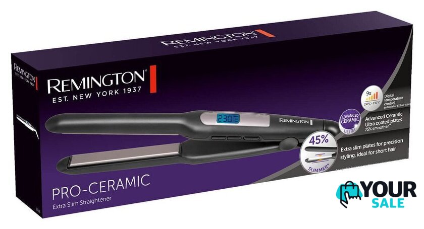 Выпрямитель Remington Pro-Ceramic Extra Slim S5515 - Изображение №9 — Интернет-магазин Your Sale