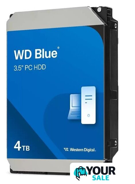 Жесткий диск WD Blue 4TB WD40EZZX - Изображение №1 — Интернет-магазин Your Sale