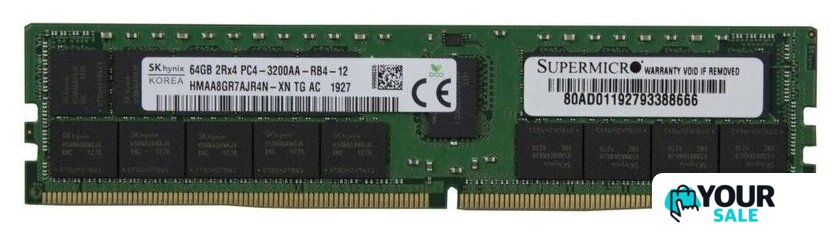 Оперативная память Hynix 64ГБ DDR4 3200 МГц HMAA8GR7AJR4N-XN - Изображение №1 — Интернет-магазин Your Sale