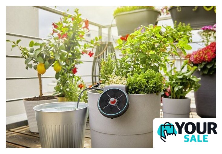 Система полива Gardena Комплект для автополива растений AquaBloom 13300-20 - Изображение №4 — Интернет-магазин Your Sale