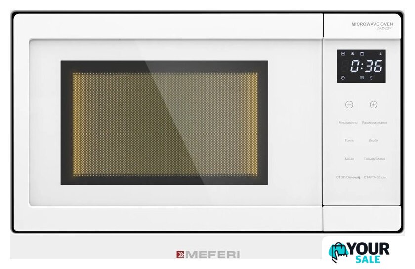 Микроволновая печь Meferi MMO6020WH Comfort - Изображение №2 — Интернет-магазин Your Sale