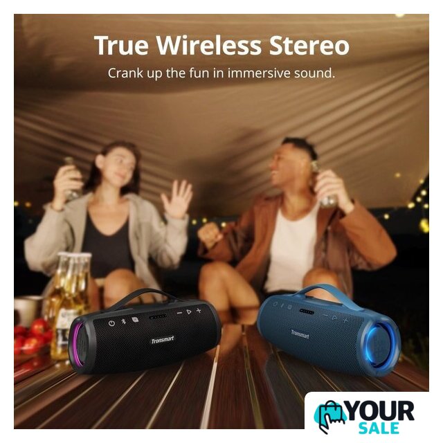 Беспроводная колонка Tronsmart Mirtune S100 (синий) - Изображение №7 — Интернет-магазин Your Sale