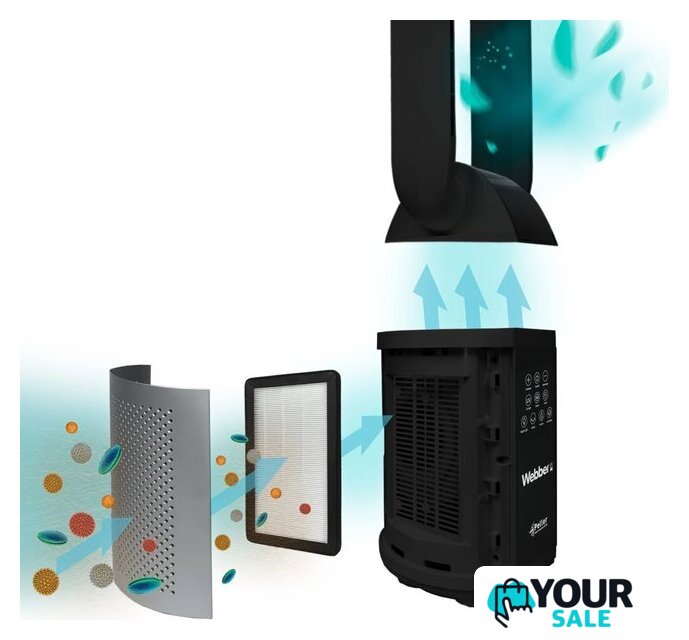 Климатический комплекс Webber WB1820 (черный) - Изображение №12 — Интернет-магазин Your Sale