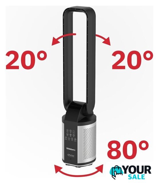 Климатический комплекс Webber WB1820 (черный) - Изображение №8 — Интернет-магазин Your Sale