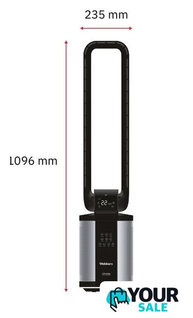 Климатический комплекс Webber WB1820 (черный) - Изображение №9 — Интернет-магазин Your Sale