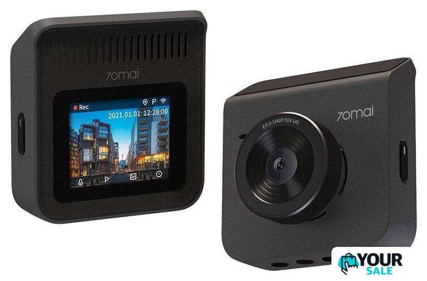 Видеорегистратор 70mai Dash Cam A400 (международная версия, серый) - Изображение №2 — Интернет-магазин Your Sale