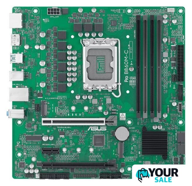 Материнская плата ASUS Pro B860M-C-CSM - Изображение №1 — Интернет-магазин Your Sale